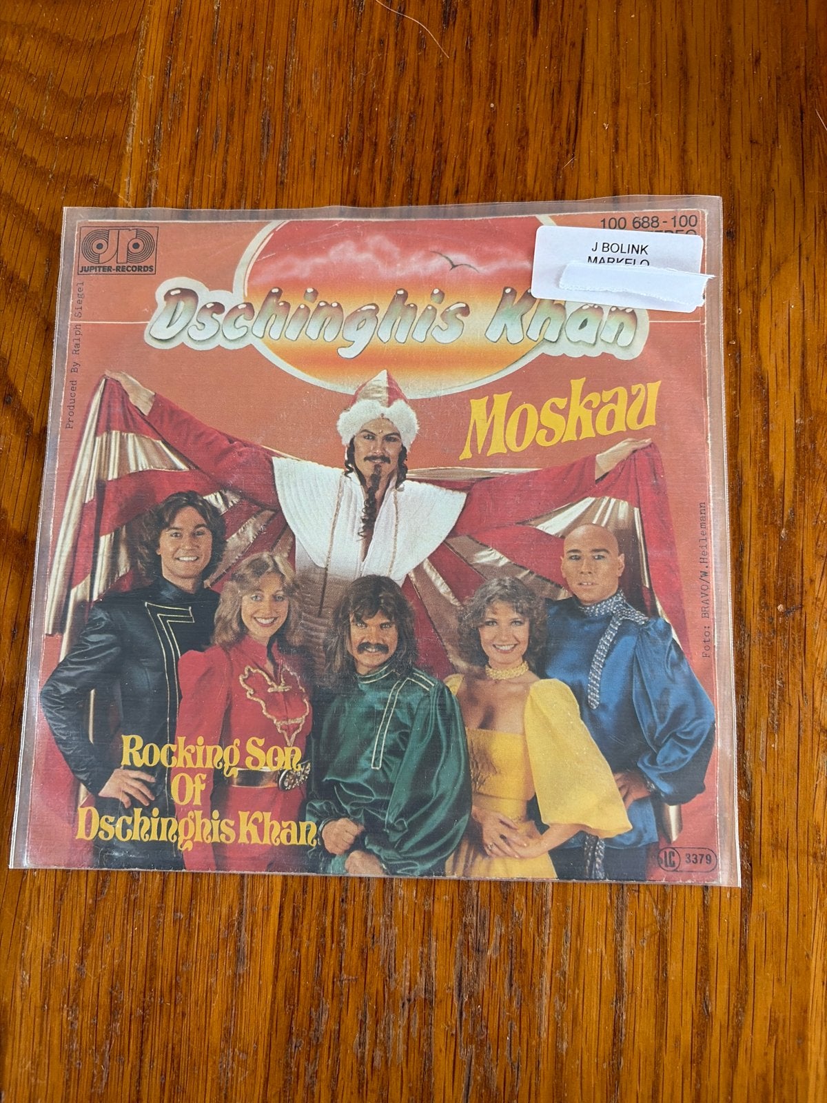 Dschinghis Khan - Moskau / Rocking Son Of Dschinghis Khan, Gebruikt, 7 inch, Single, Ophalen of Verzenden