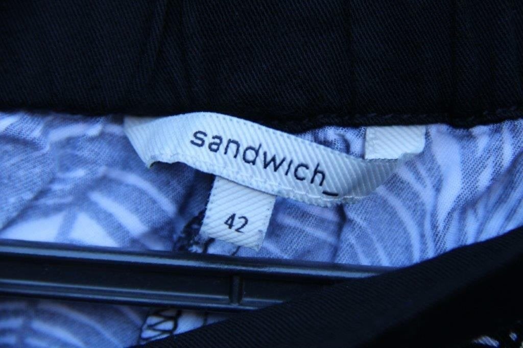 Broek zwart/ wit Pauw Sandwich mt 42 Vaste prijs, Zwart, Maat 42/44 (L), Ophalen of Verzenden, Zo goed als nieuw