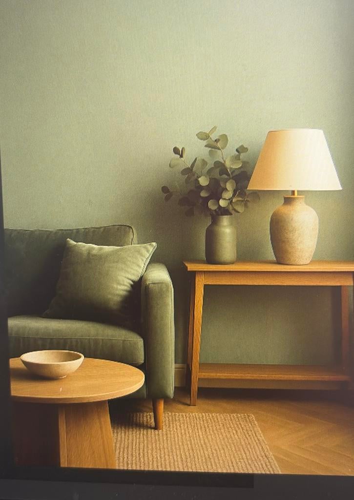 Nieuw 12 rollen vliesbehang linen & textures uni groen, Ophalen of Verzenden, Groen