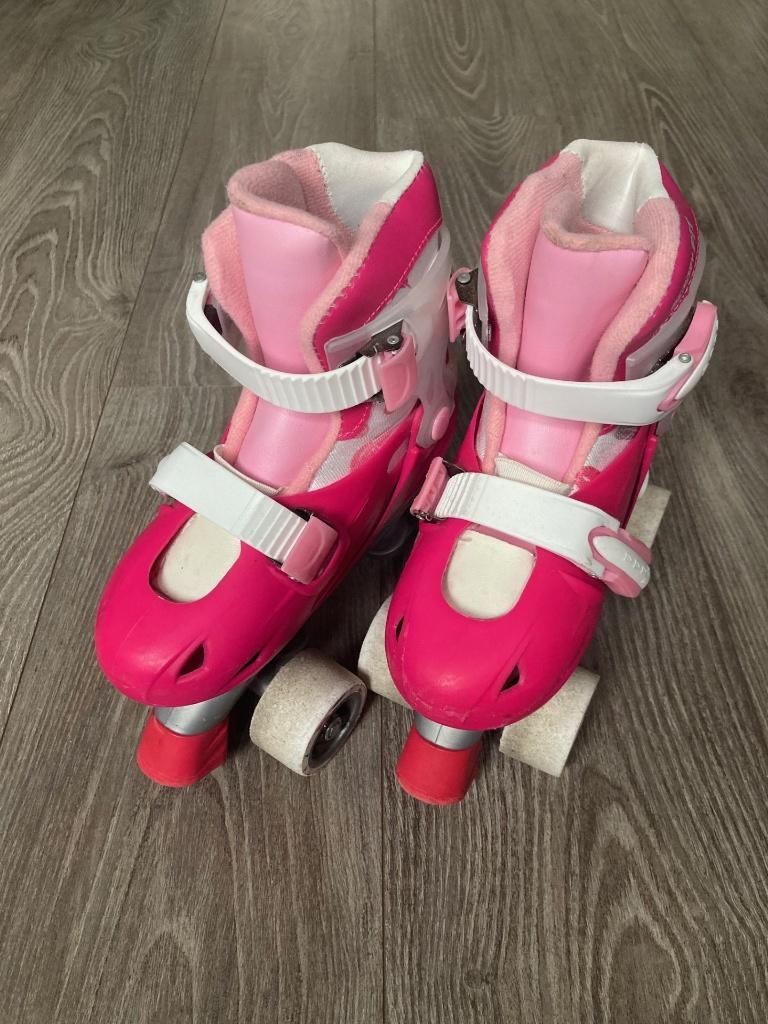 Rolschaatsen Nijdam maat 30-33, Ophalen of Verzenden, Verstelbaar, Zo goed als nieuw, Kinderen
