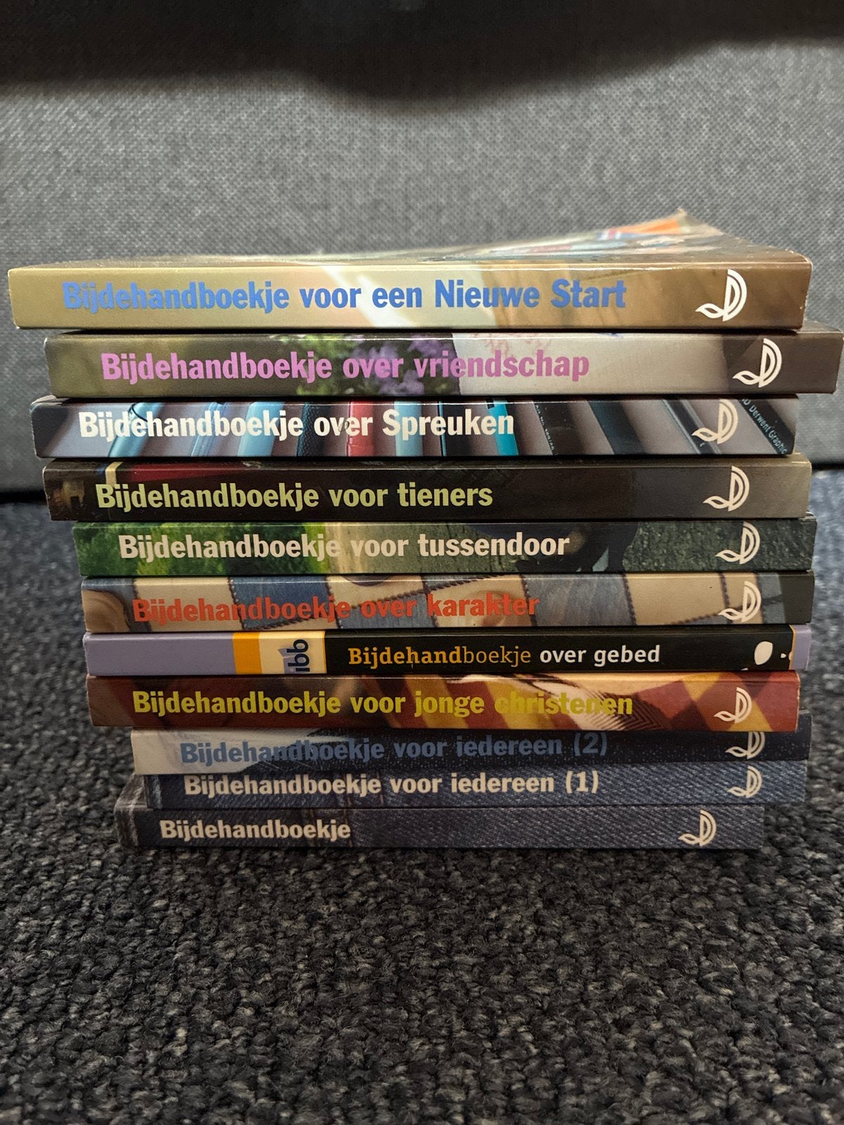 Serie Bijdehandboekjes: Korte Gedachten & Bijbelteksten, Ophalen of Verzenden, Gelezen, Christendom | Protestants