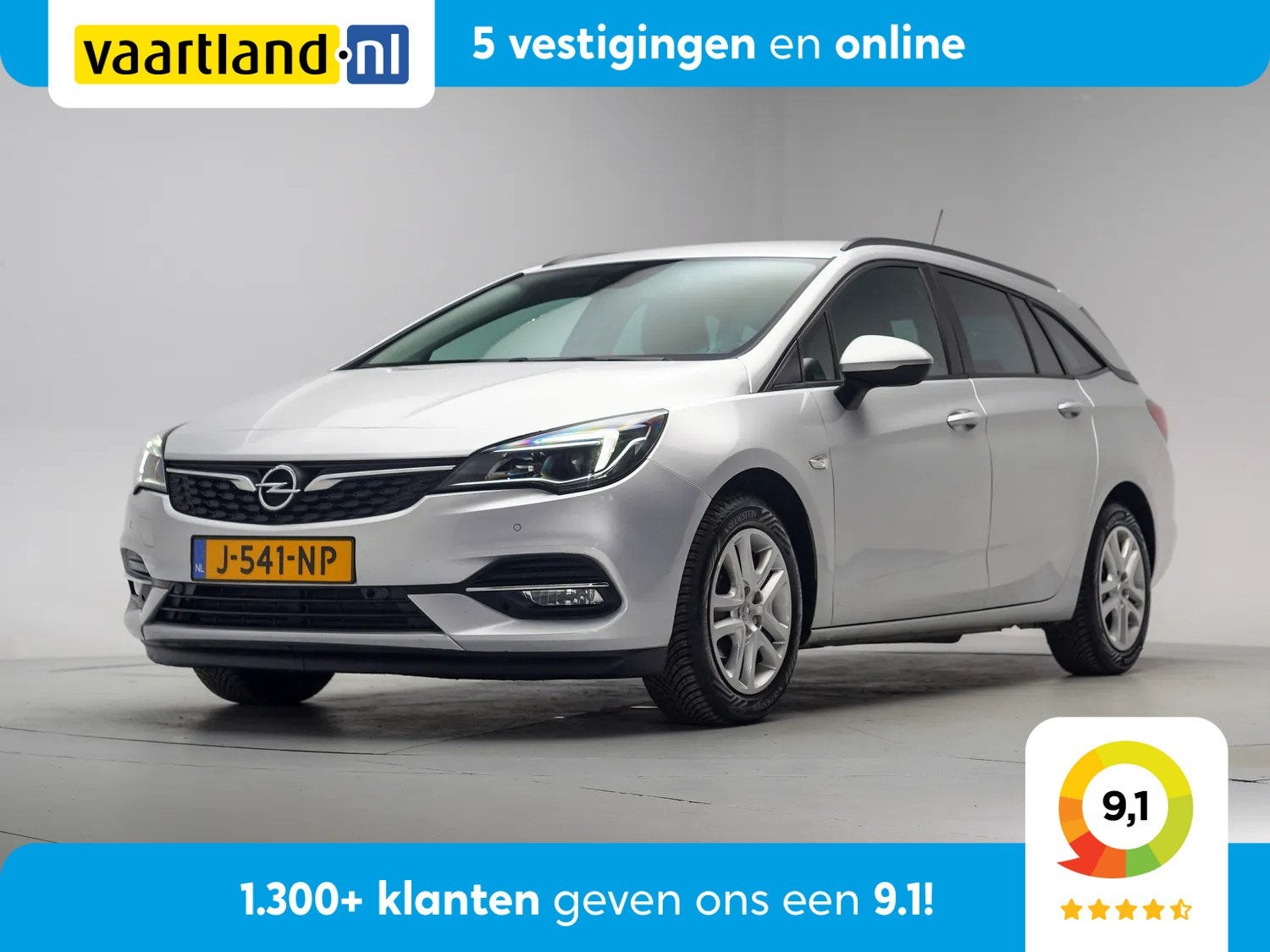 Opel Astra SPORTS TOURER 1.2 Business [ Navi Camera Clima Cr, Automatische klimaatregeling, Gebruikt, 1199 cc, Origineel Nederlands