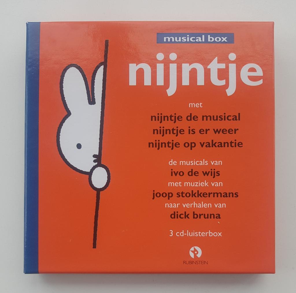 Luisterboek: Nijntje 3CD Musicalbox, Ophalen of Verzenden, Dick Bruna., Cd, Kind