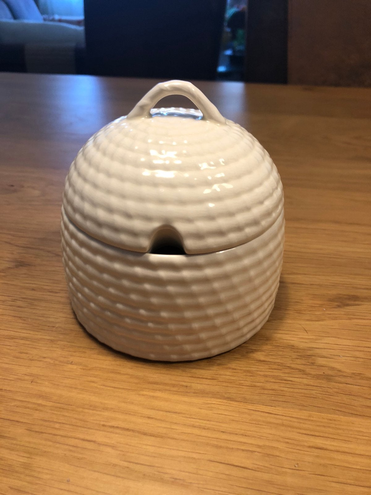 Wedgwood Edme honingpot, Overige typen, Ophalen of Verzenden, Zo goed als nieuw, Wedgwood
