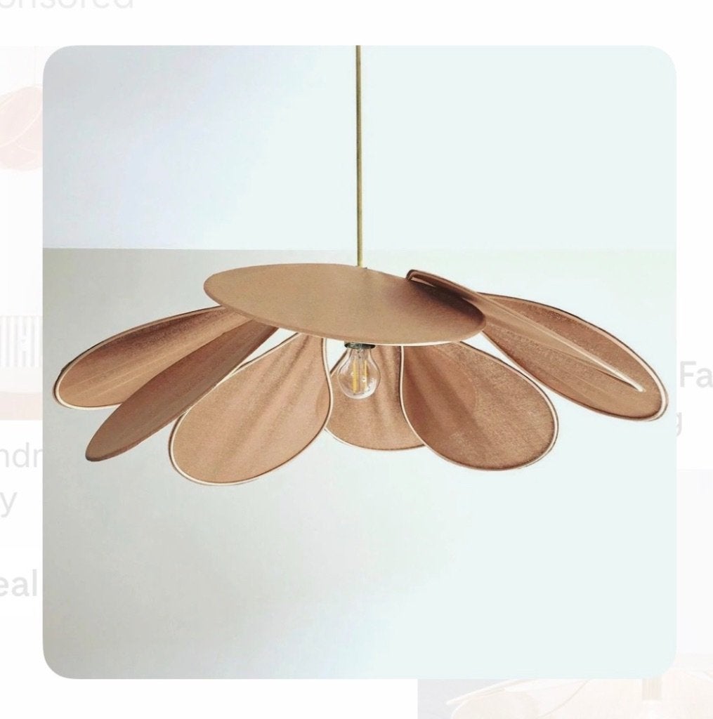 Maison Centiem (Georges) Pendant Light, Huis en Inrichting, Lampen | Hanglampen, Ophalen, Gebruikt, Stof, 75 cm of meer