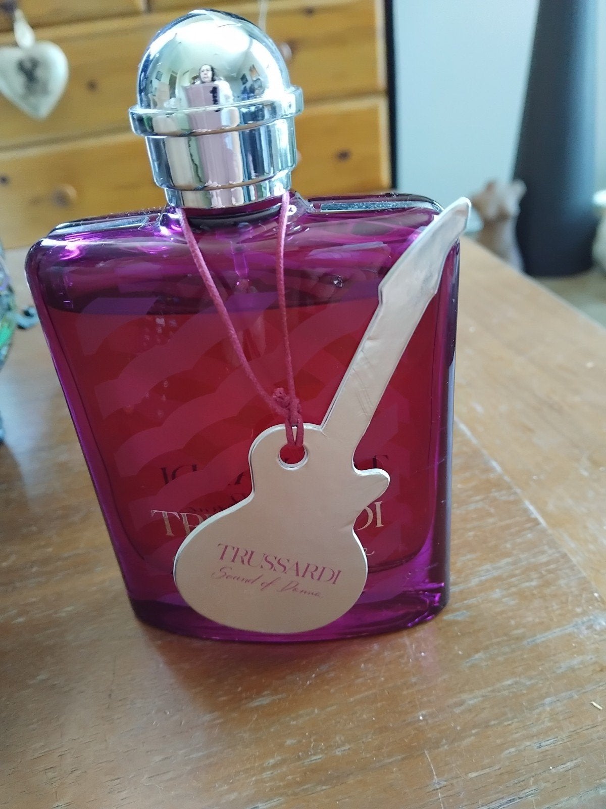 Trussardi Sound of Donna parfum 100ml, Ophalen of Verzenden, Zo goed als nieuw