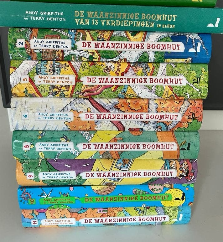 De Waanzinnige Boomhut serie (Andy Griffiths), Ophalen of Verzenden, Gelezen, Fictie algemeen