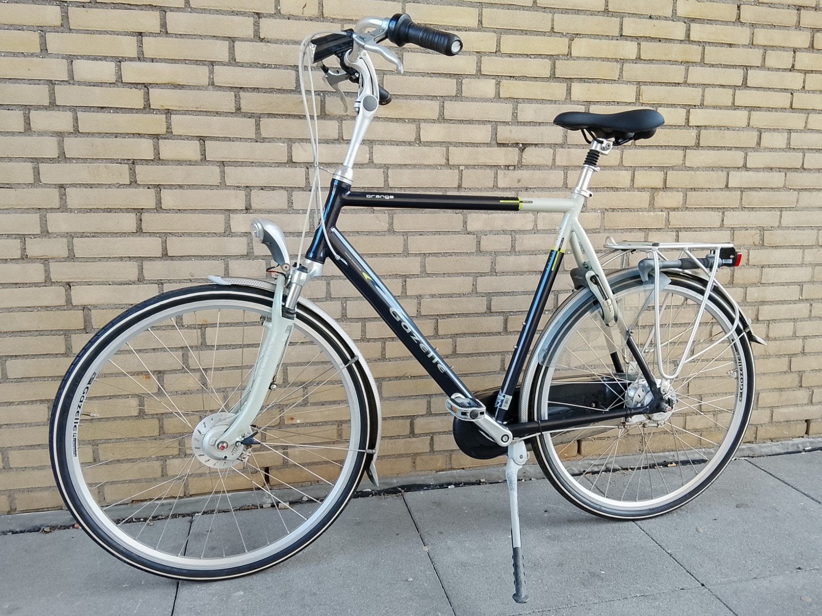 Goede Gazelle Orange herenfiets HOOG frame 65 cm, Ophalen, Versnellingen, Zo goed als nieuw, 65 cm of meer