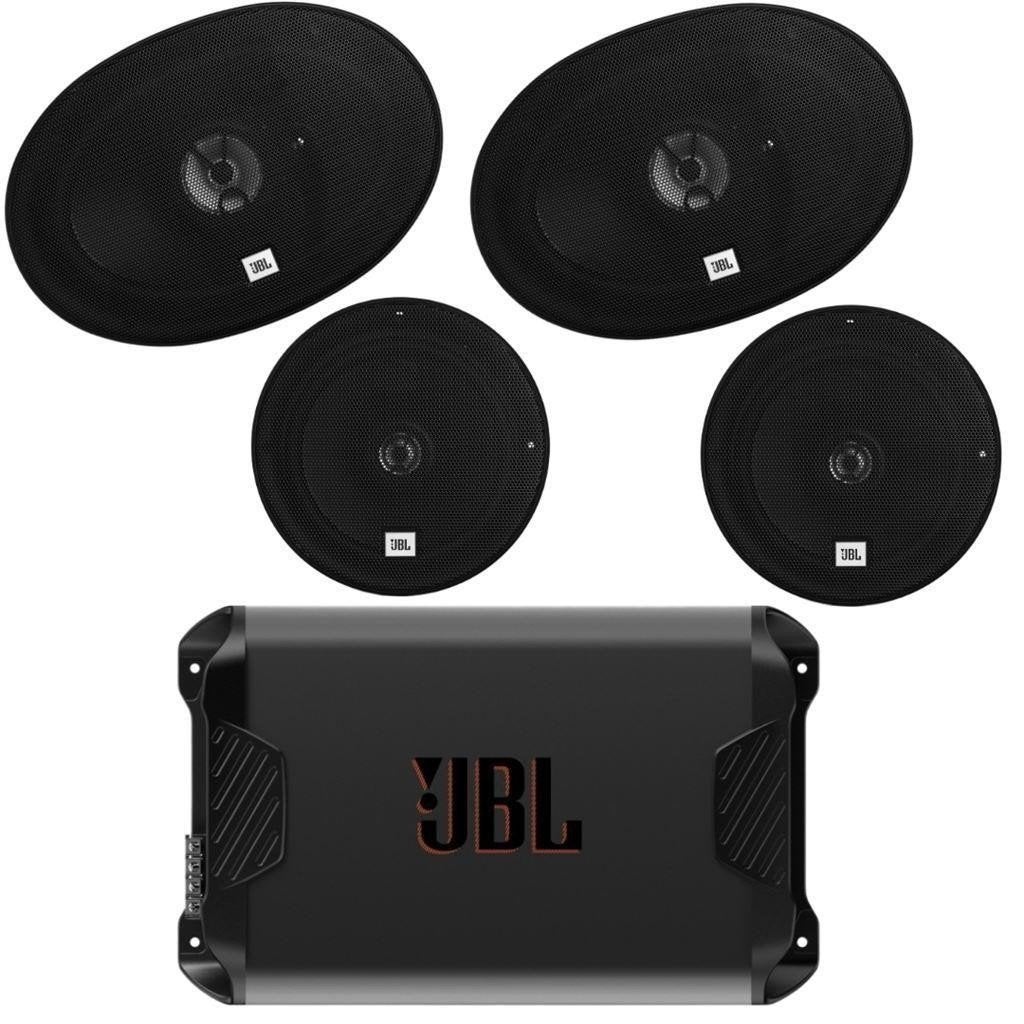 JBL audio set versterker en 16,5 cm en 6 x 9 speakers, ., Nieuw, Ophalen of Verzenden, .