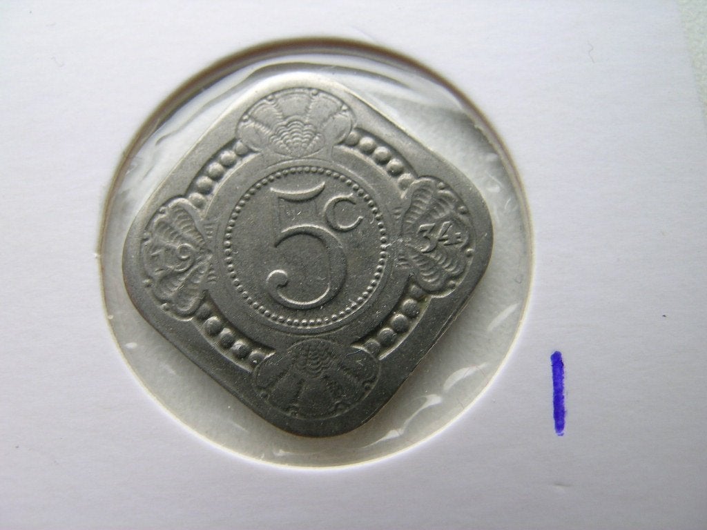 Stuiver 1934, Postzegels en Munten, Munten | Nederland, Ophalen of Verzenden, Koningin Wilhelmina, 5 cent, Losse munt