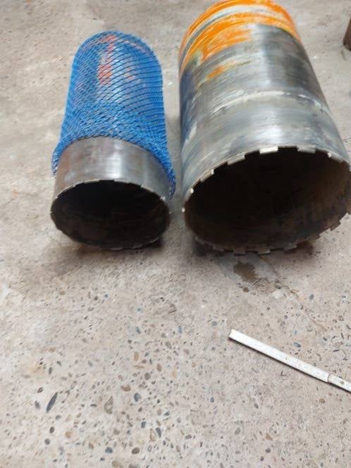 Diamantboor boren diamantboren 300/320mm, Ophalen, Boor- en/of Breekhamer, Klopboormechanisme, Gebruikt