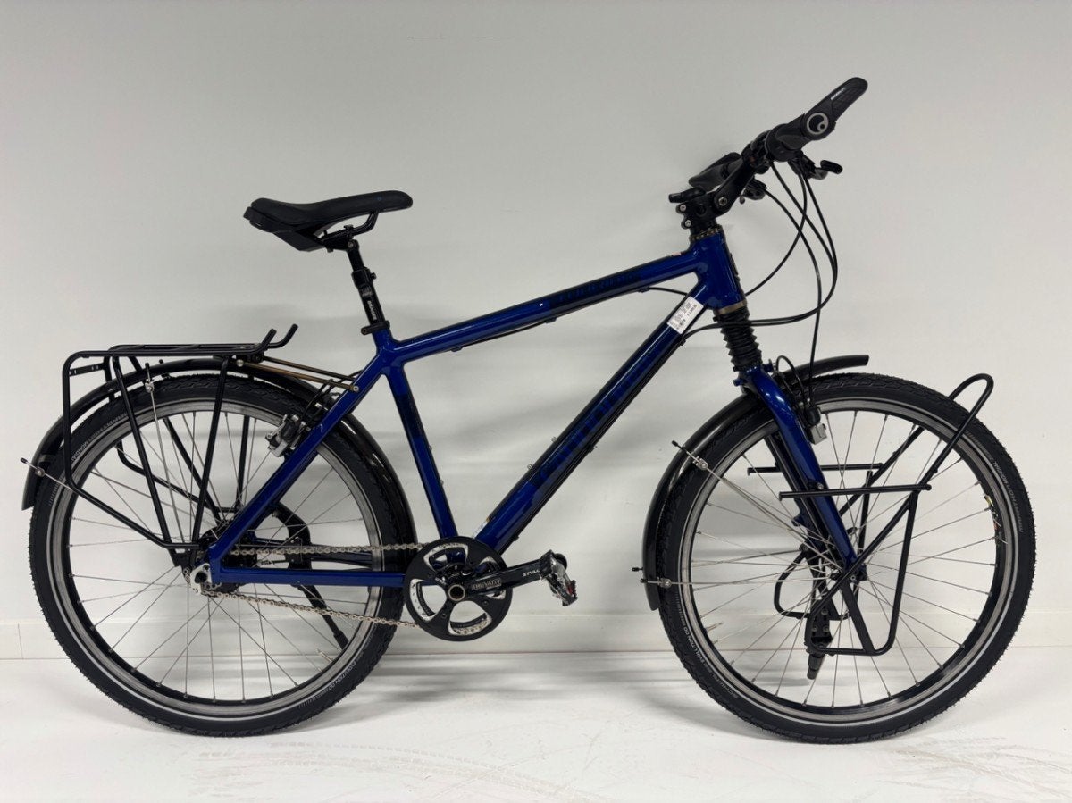 Cannondale Touring Rohloff Heren Blauw 47cm Heren, Fietsen en Brommers, Gebruikt, -, Velgrem, -