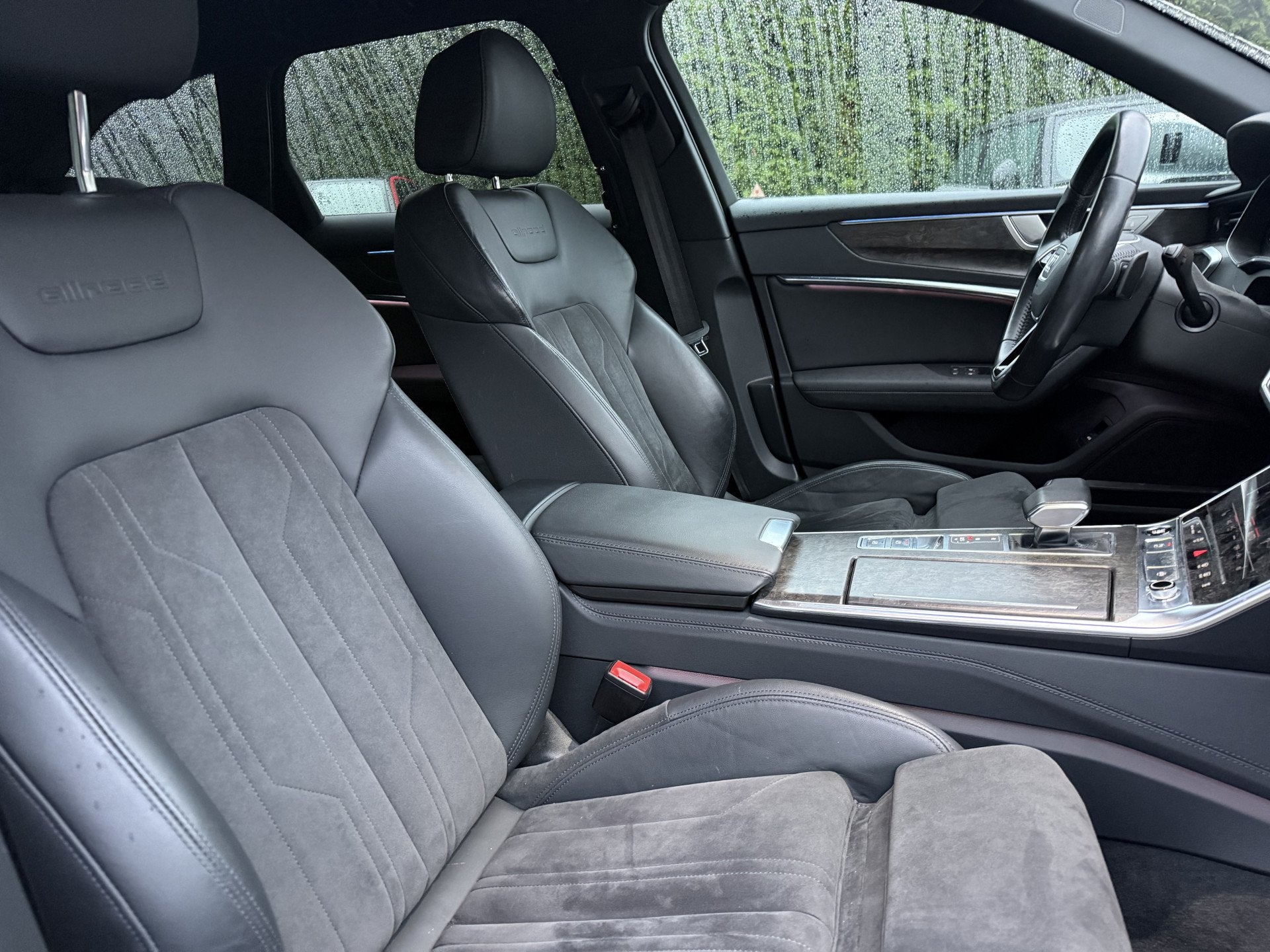Audi A6 Allroad quattro 55 TFSi Pro Line Plus 340pk, Achtera, Auto's, Dealer onderhouden, Gebruikt, 2995 cc, Blauw