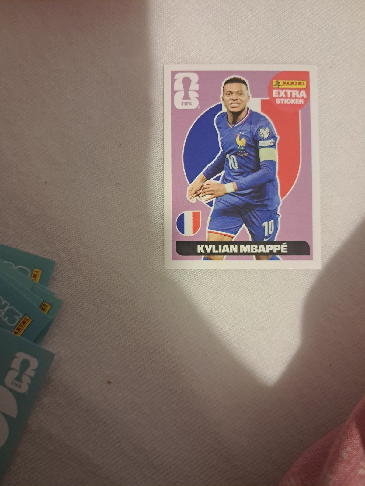 EXTRA STICKER kylian mbappe, Ophalen, Sticker