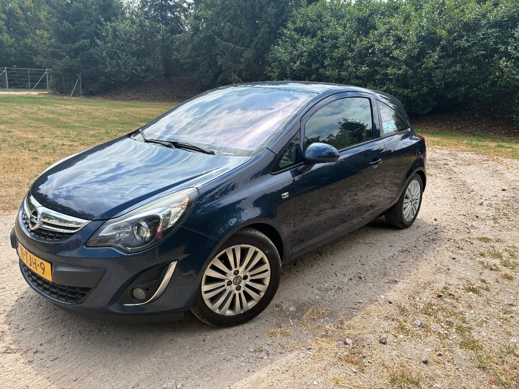 Opel Corsa 1.4 16V 3D 2012 Blauw, Auto's, Opel, Particulier, Corsa, Airconditioning, Alarm, Bluetooth, Boordcomputer, Centrale vergrendeling