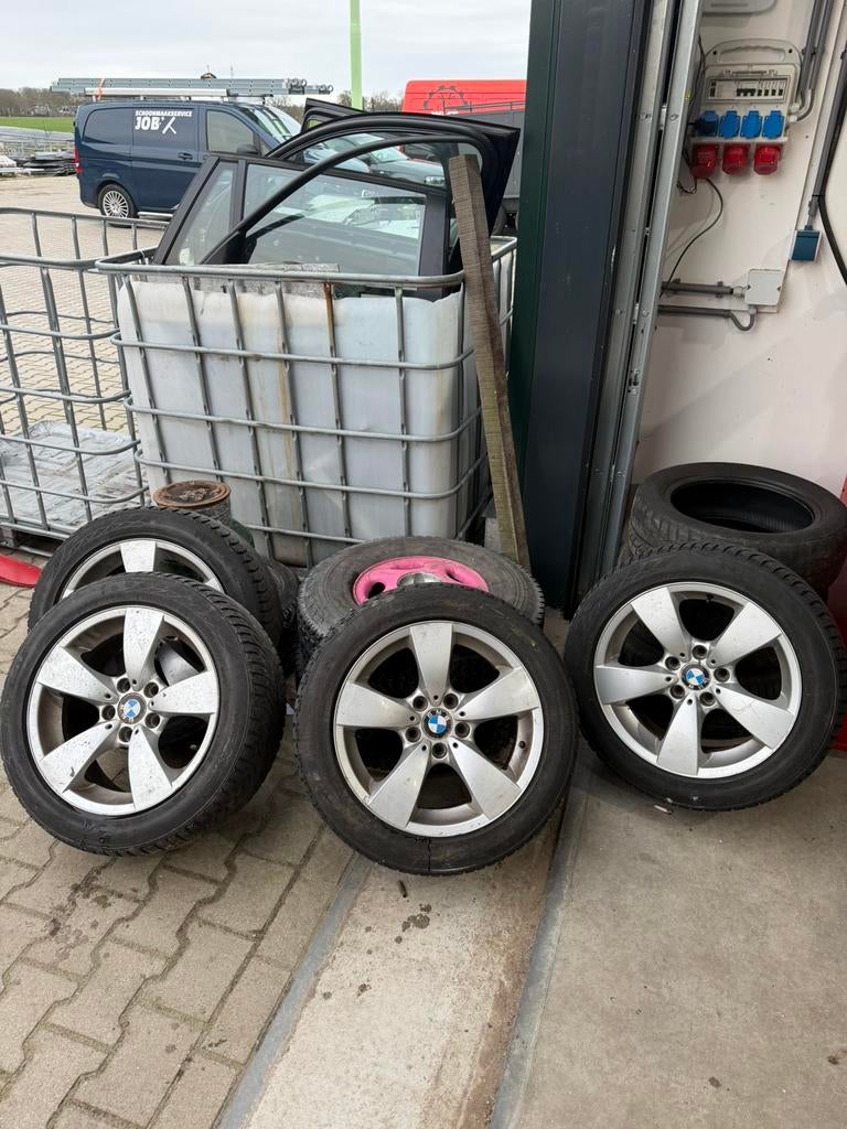 Bmw 5 serie velgen 17 inch, Auto-onderdelen, Banden en Velgen, Gebruikt, Velg(en), 17 inch, Personenwagen