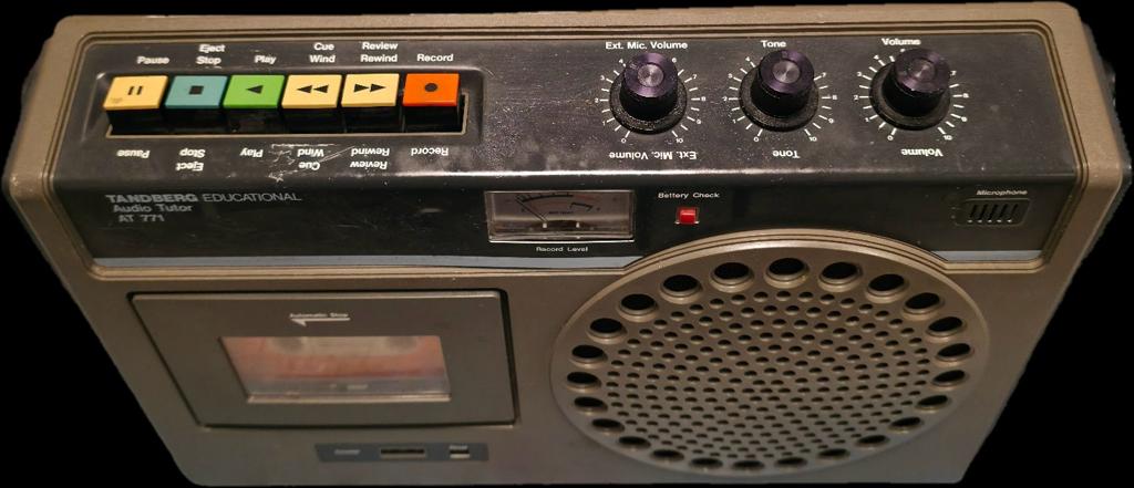 Tandberg Educational Audio Tutor AT 771 Monocassette Recorde, Audio, Tv en Foto, Cassettedecks, Ophalen of Verzenden, Enkel, Overige merken