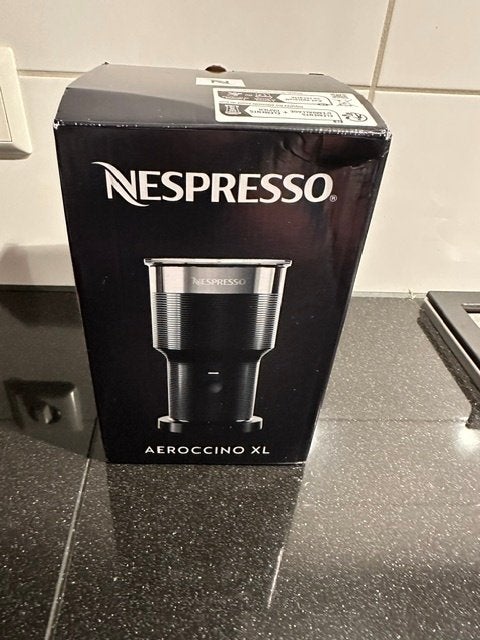 Nespresso Aeroccino XL, Witgoed en Apparatuur, Ophalen of Verzenden, Nieuw, Elektrische melkopschuimer