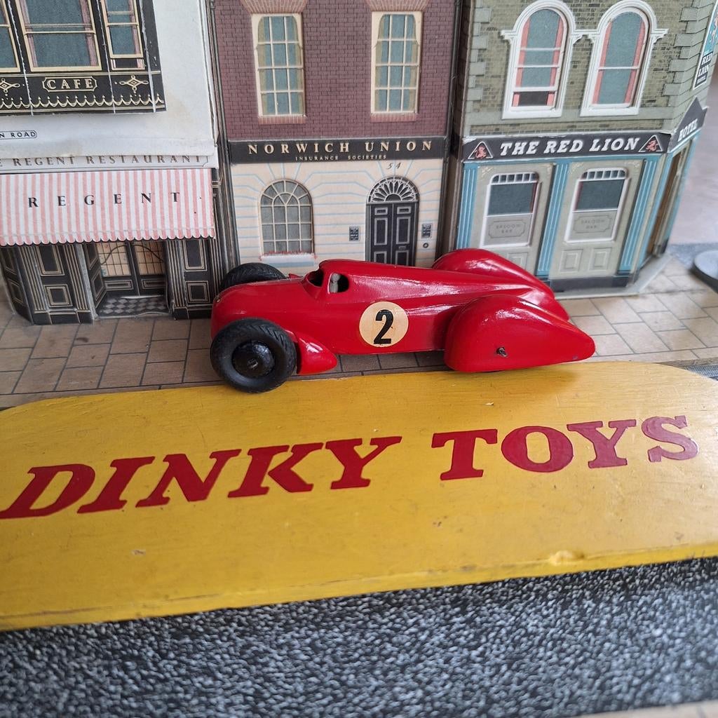 Dinky Toys Auto Union No 23d - Vintage Raceauto, Verzenden, Gebruikt, Auto, Dinky Toys