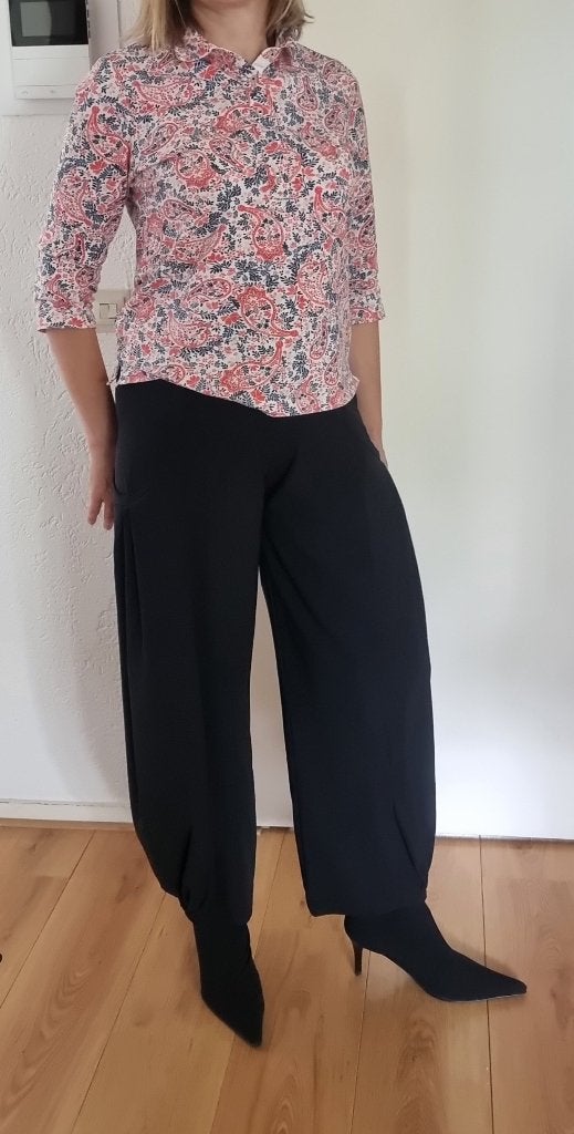Harembroek, Kleding | Dames, Broeken en Pantalons, Verzenden, Zwart, Maat 42/44 (L), Nieuw