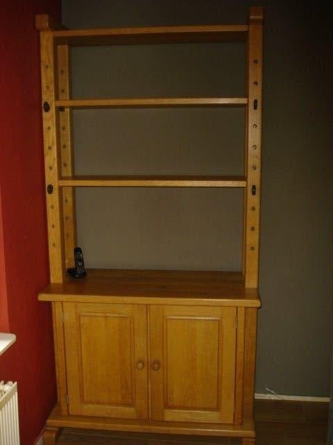kaaskast-boekenkast, Ophalen, Met deur(en), 100 tot 150 cm, 200 cm of meer