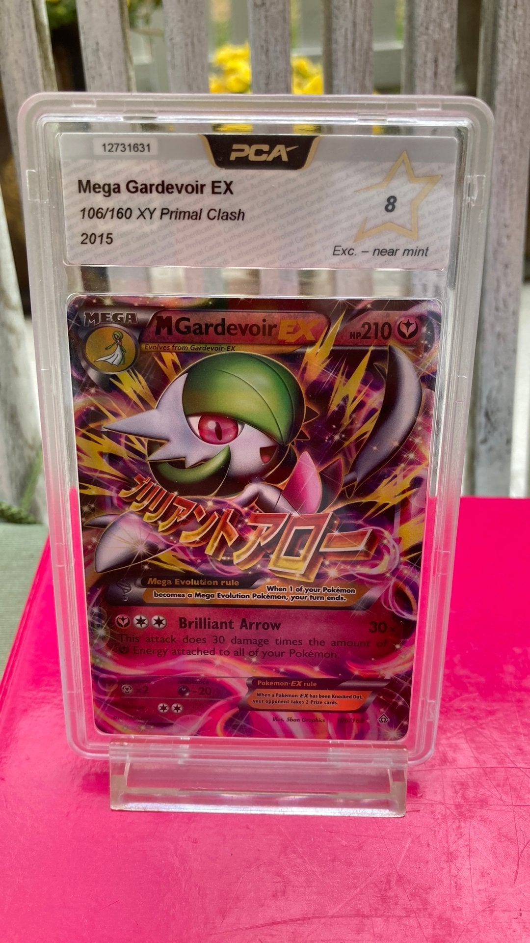 Pokemon M Gardevoir Ex 106/160 Primal Clash pca 8 2015, Ophalen of Verzenden, Zo goed als nieuw