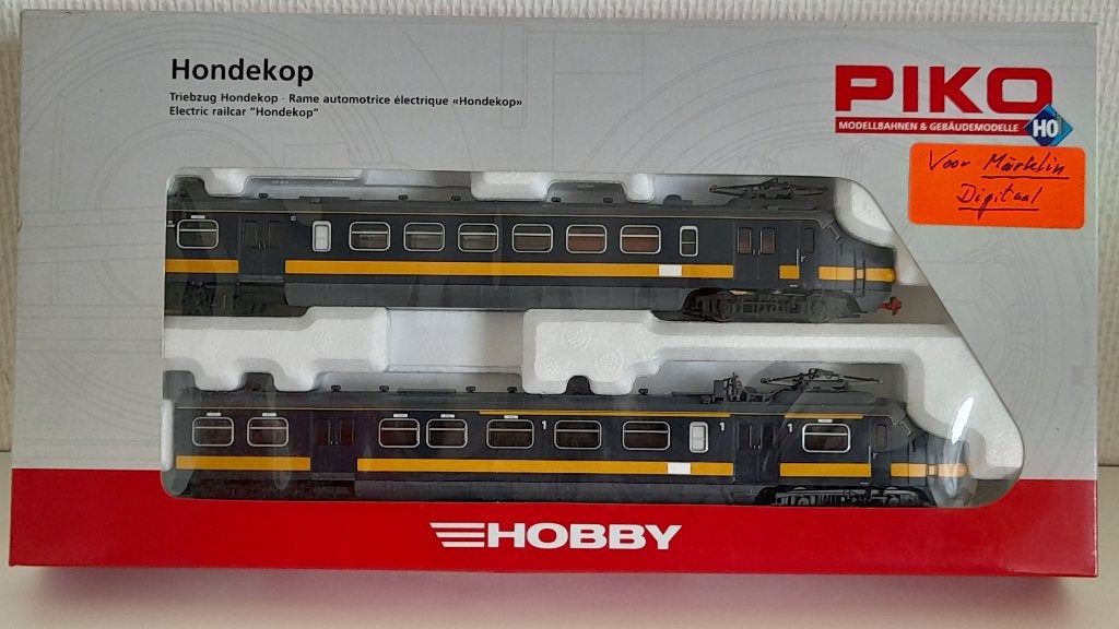 PIKO H0(57373) NMBS, HONDEKOP BENELUX(DIGIT)MIST ONDERDEEL, Gebruikt, Gelijkstroom of Wisselstroom, Wagon, NS