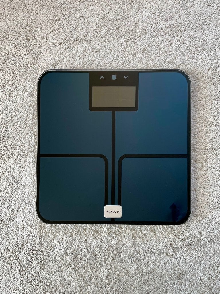 Medisana BS 436 slimme weegschaal, Gebruikt, 1 tot 500 gram, Verzenden, 100 kg of meer