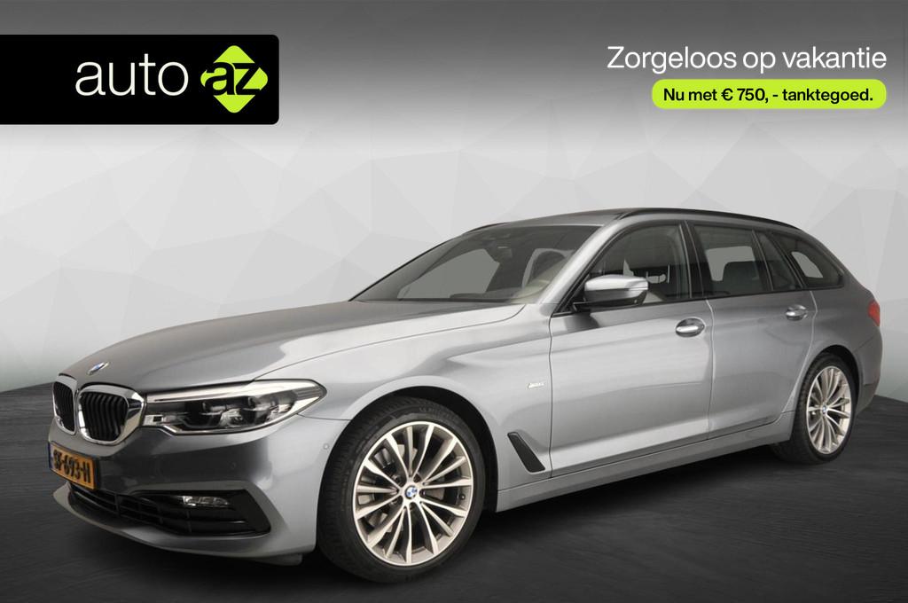 BMW 5 Serie Touring 520i Sportline / Leder / Panoramadak / H, Automaat, 1998 cc, Gebruikt, 4 cilinders