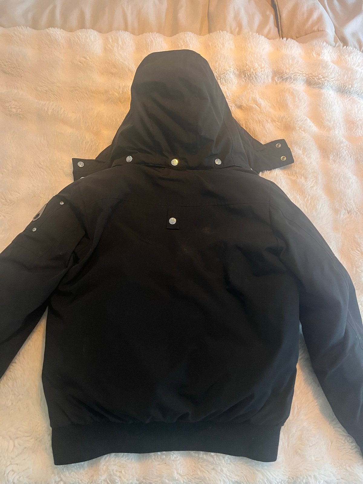 Moose Knuckles Jas - Dikke en Mooie Winterjas, Kleding | Dames, Ophalen of Verzenden, Gedragen, Maat 34 (XS) of kleiner, Zwart