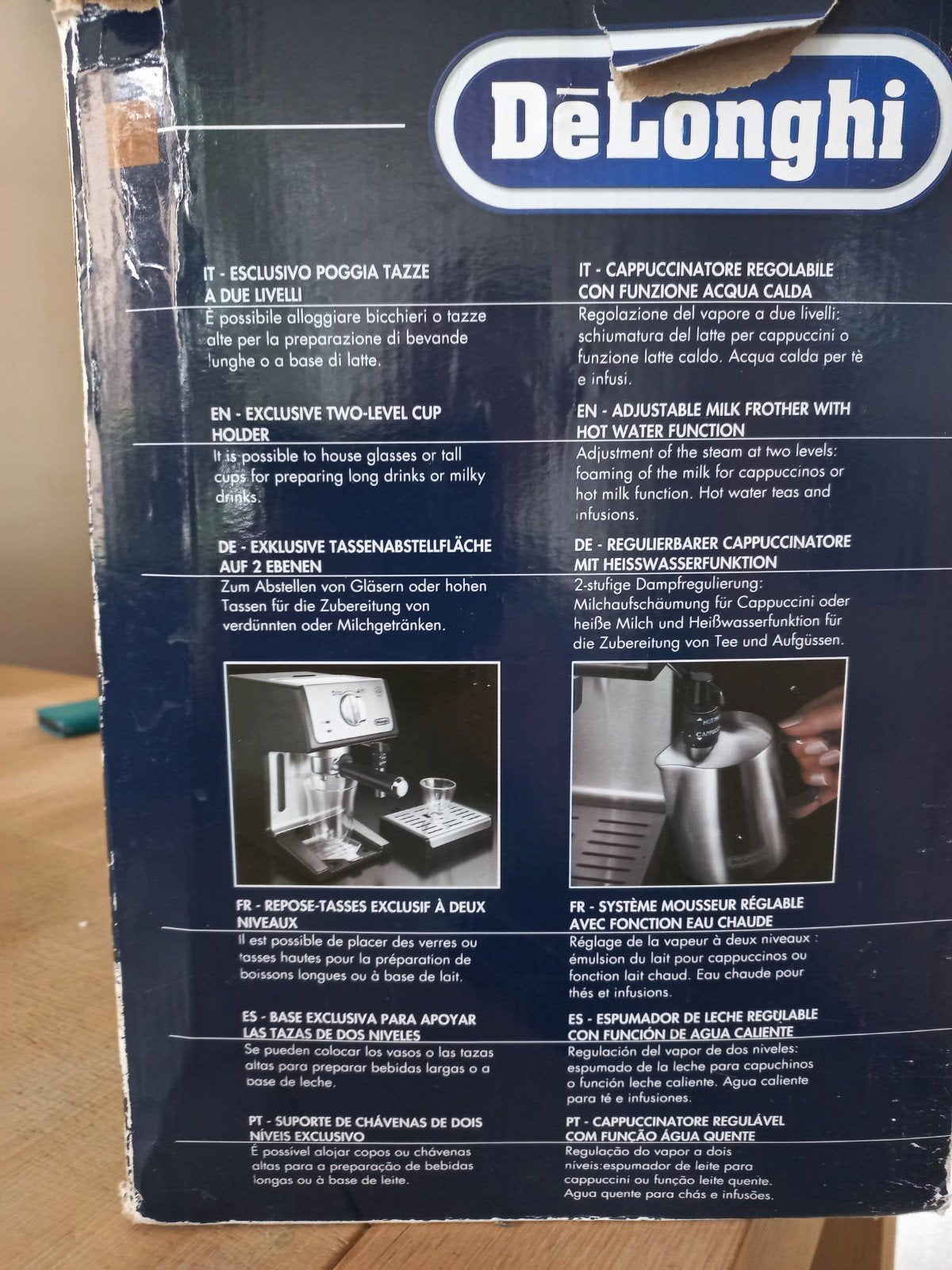 De'Longhi ECP35.31 Espressomachine - Zo goed als nieuw, Ophalen, Espresso apparaat, Zo goed als nieuw, 1 kopje