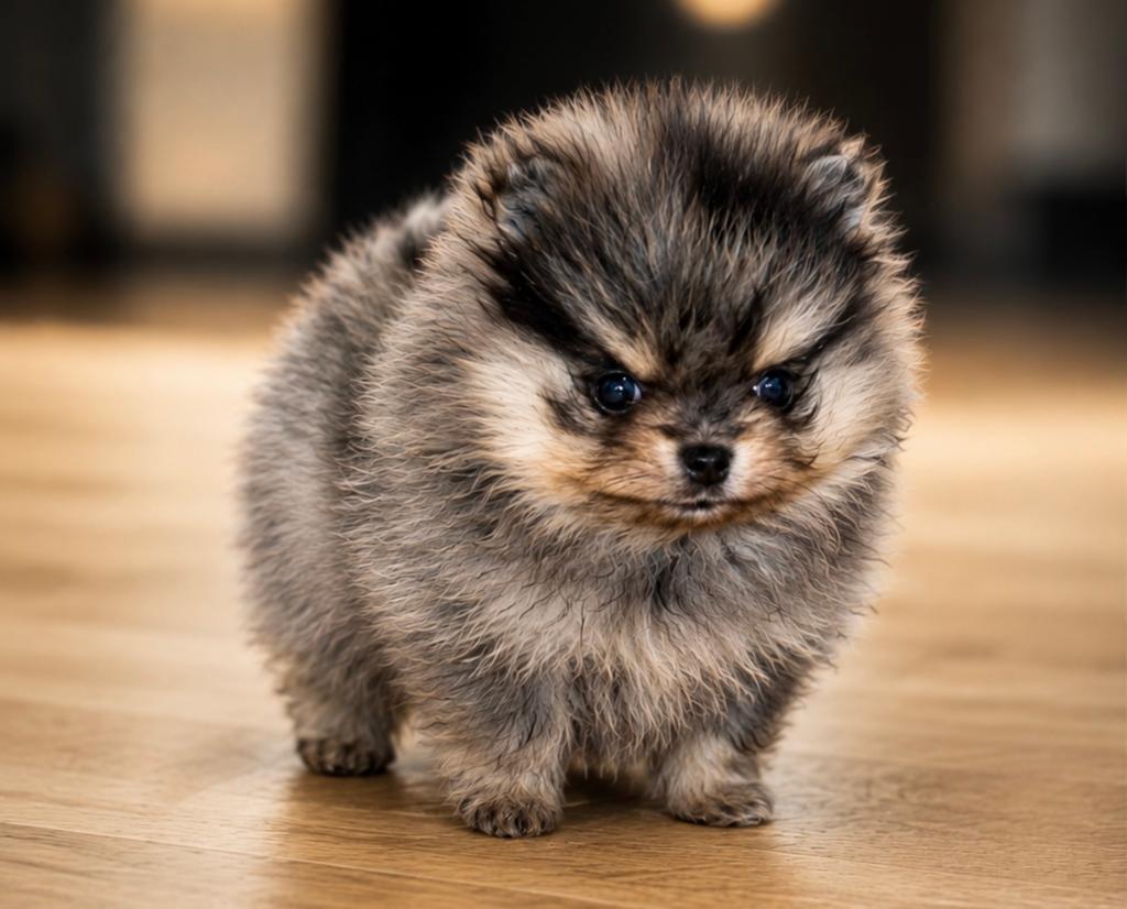 Super mooie merle  pomeriaan pomeranian reutjes, Keeshond, Reu, 8 tot 15 weken, Parvo