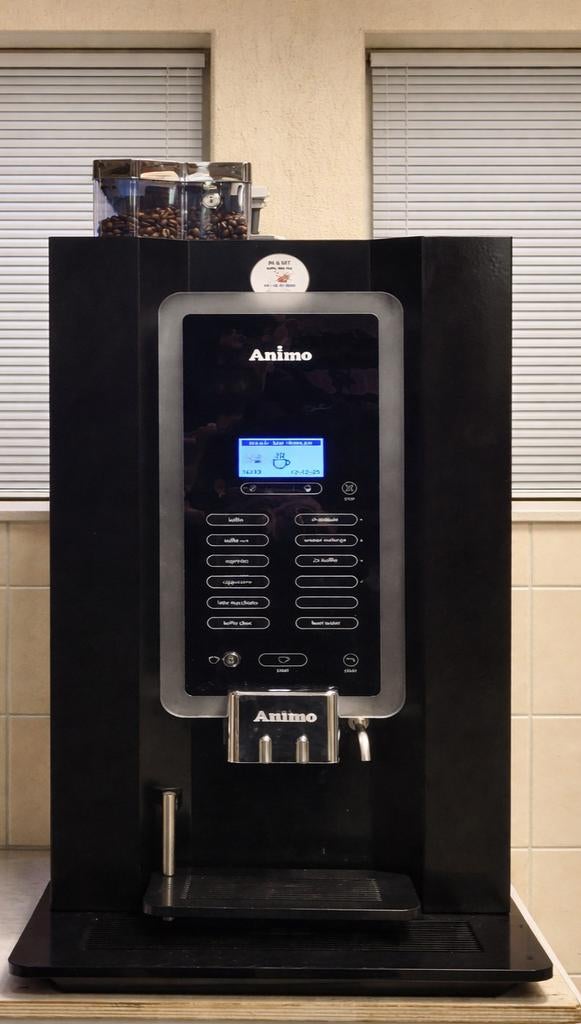 Gereviseerde Animo Optibean bonen koffiemachine, Ophalen, 10 kopjes of meer, Koffiebonen, Volgt