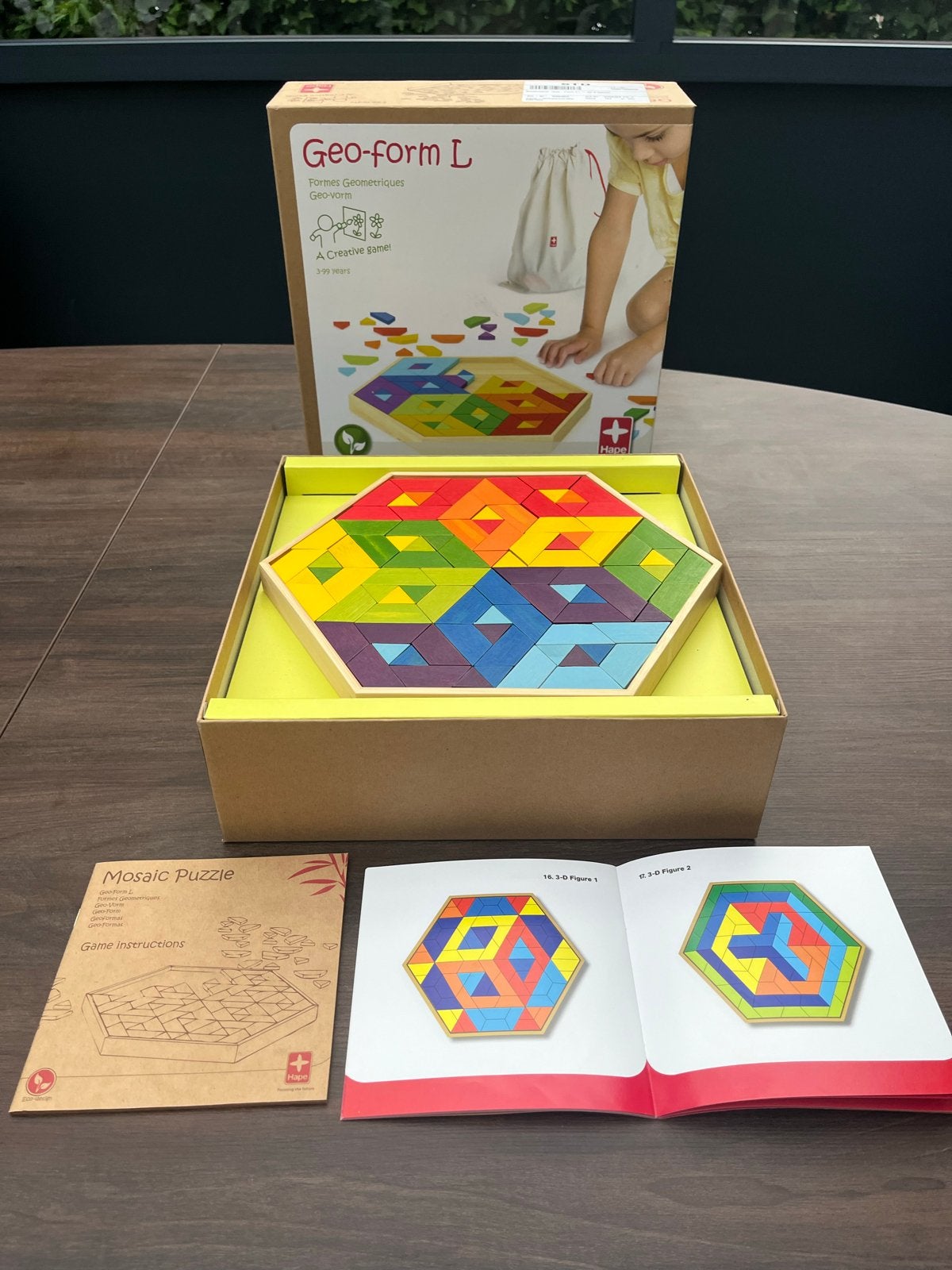 Houten Educatief Spel: Ruimtelijke Oriëntatie & Motoriek, Ophalen of Verzenden, Nieuw, Puzzelen