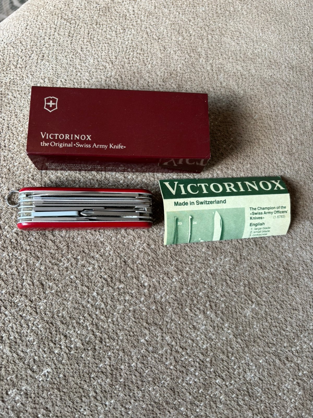 Victorinox Champion Vintage 1991, Ophalen of Verzenden, Zo goed als nieuw
