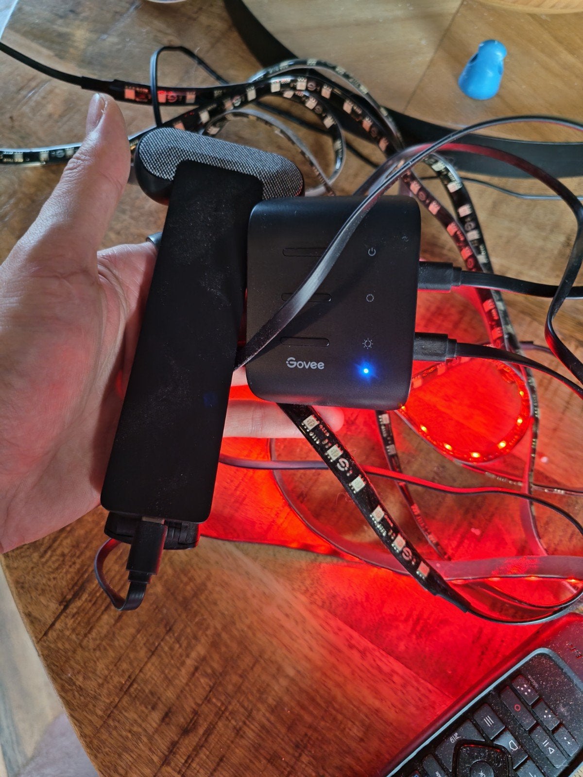 Govee Envisual TV Backlight T2 - Camera en Control Box, Ophalen of Verzenden, Gebruikt