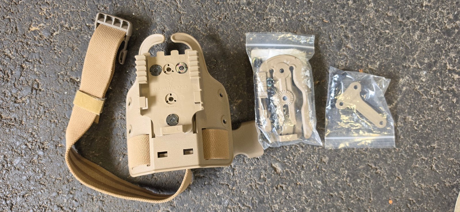 Safariland Holster Bevestigingssysteem (excl. holster), Ophalen of Verzenden, Landmacht, Nederland