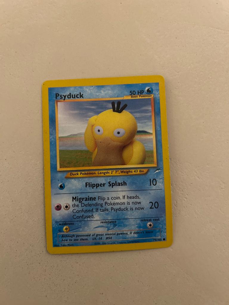 Psyduck 79/105 pokemon, Ophalen of Verzenden