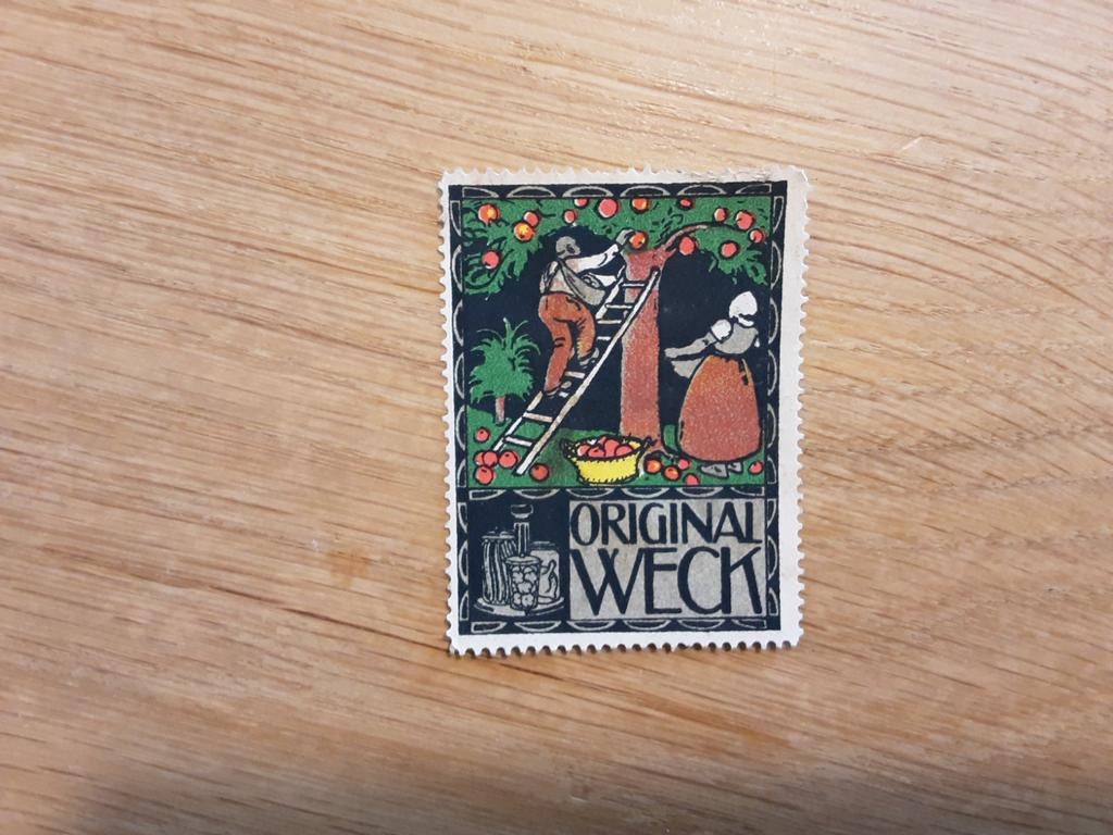 Sluitzegel Weck original Weck inmaakflessen potten fruit, Ophalen of Verzenden