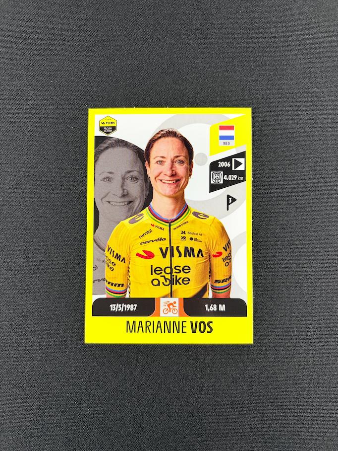 Marianne Vos Panini Tour de France 2026 Sticker Visma 318, Verzenden, Zo goed als nieuw, Overige sporten, Poster, Plaatje of Sticker