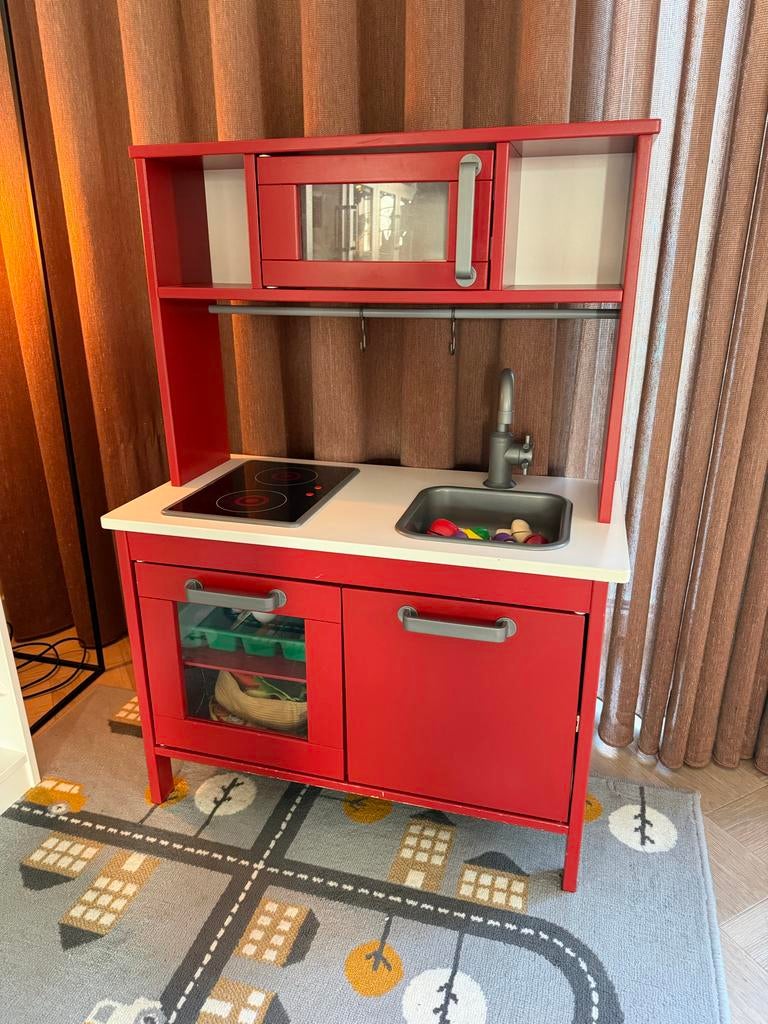 IKEA Duktig Speelkeuken met accessoires, Ophalen, Zo goed als nieuw, Hout, Speelkeuken