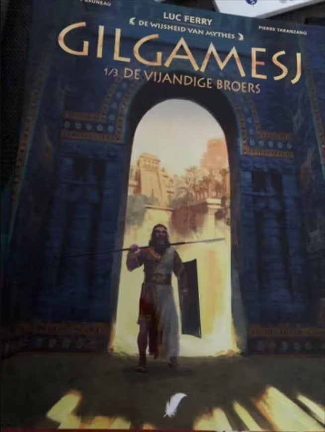 de vijandige broers Gilgamesj hardcover L5, Eén stripboek, Ophalen of Verzenden, Zo goed als nieuw