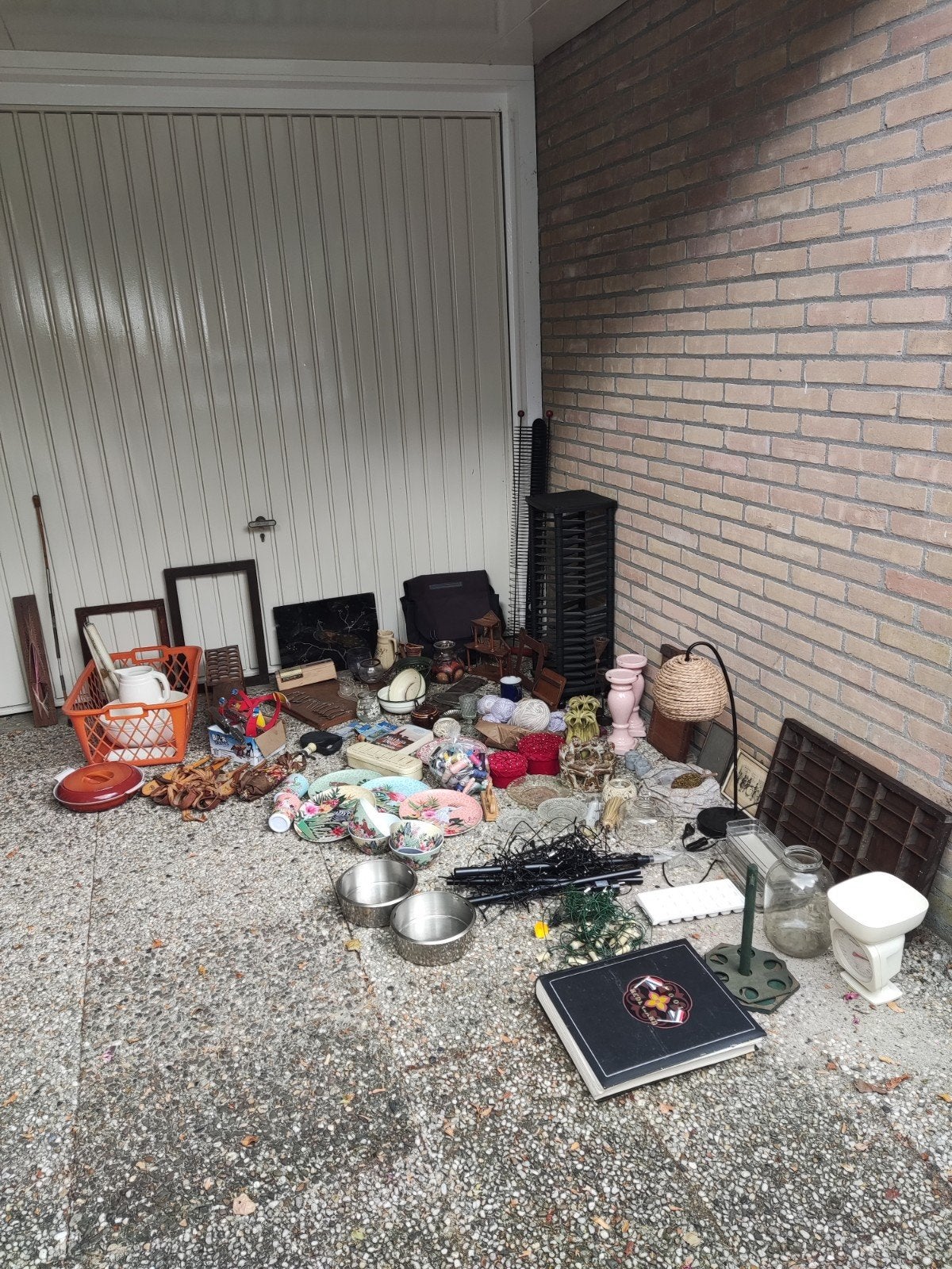 Partij Rommelmarktspullen, Diversen, Ophalen, Gebruikt