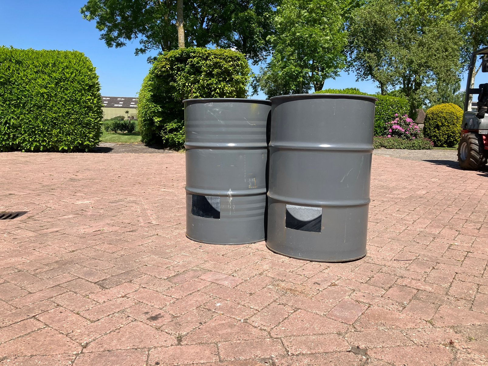 Vuurton, vuurkorf, brandton, Tuin en Terras, Ophalen, Zo goed als nieuw