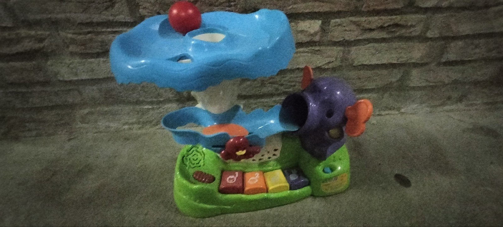 Interactief babyspeelgoed met geluid en ballenbaan, Ophalen of Verzenden, Gebruikt, Overige typen, Met geluid