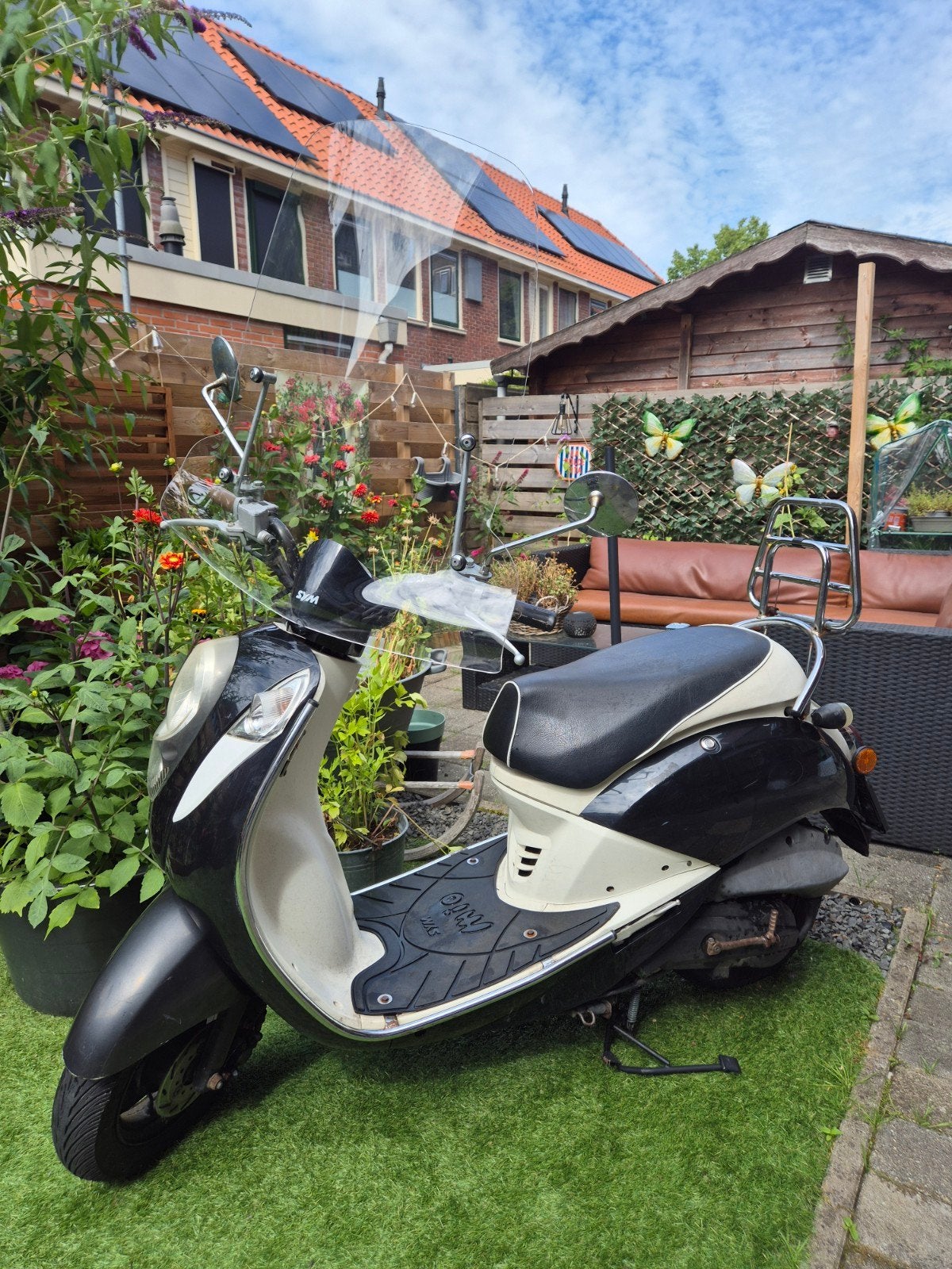 SYM mio, Fietsen en Brommers, Scooters | SYM, Gebruikt, Benzine, Maximaal 25 km/u, Ophalen