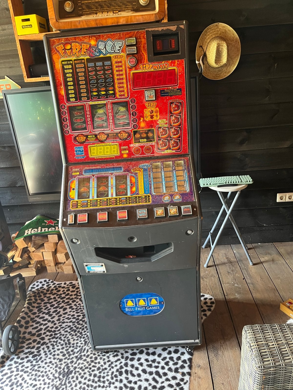 Gokautomaat Fire & Ice - Bell-Fruit Games, Euro, Ophalen, Gebruikt, Met sleutels