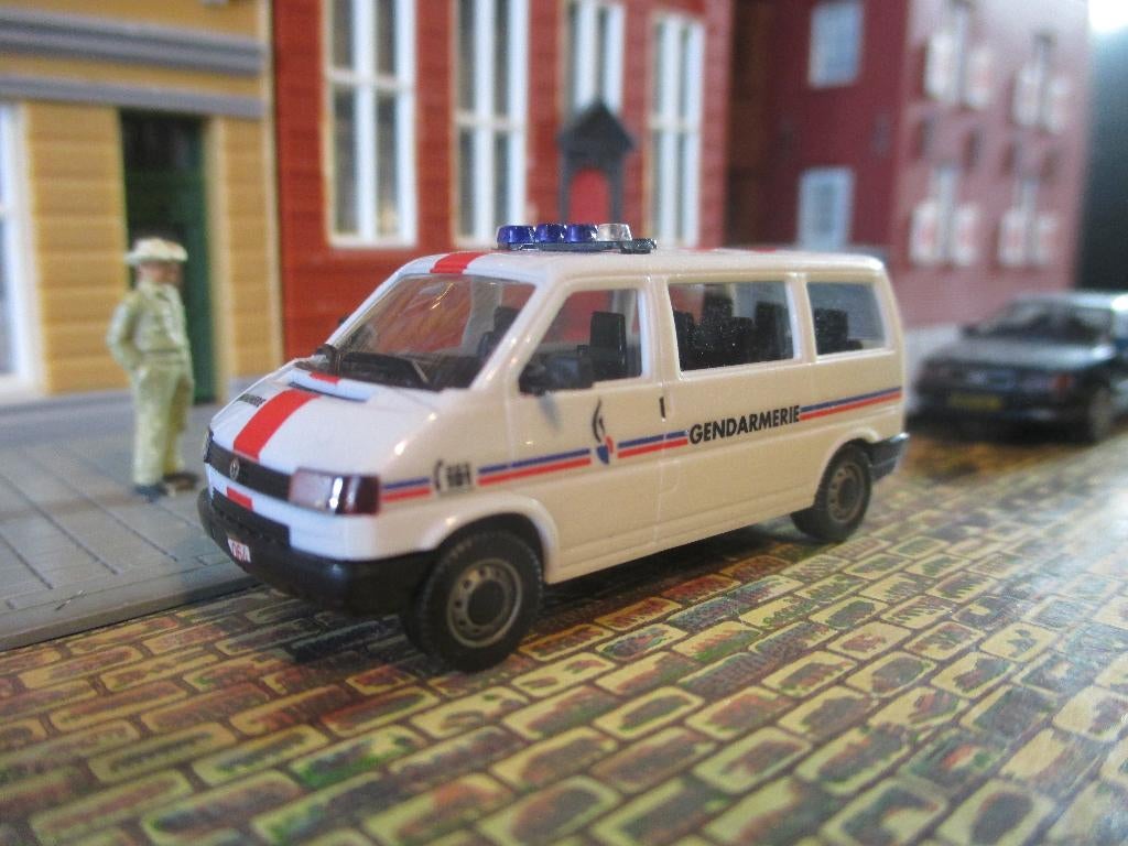 VW Transporter T4 Herpa GENDARMERIE Politie België NA 1996, Ophalen of Verzenden, Zo goed als nieuw, Auto, Herpa