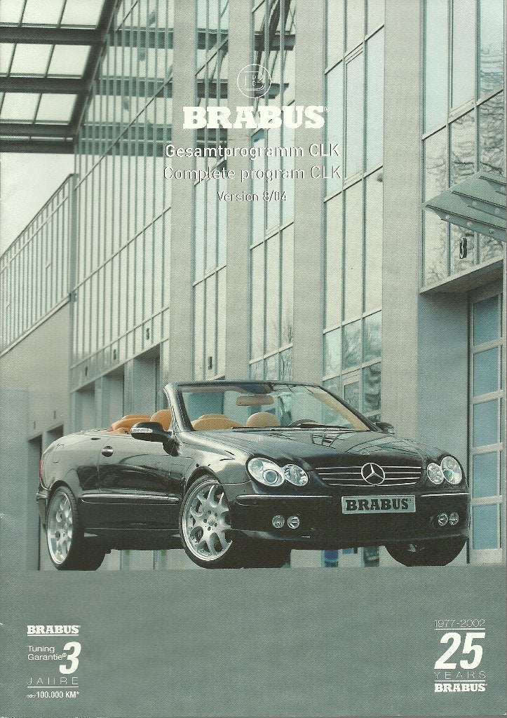 Mercedes /Brabus CLK-klasse folder, Ophalen of Verzenden, Zo goed als nieuw, Mercedes