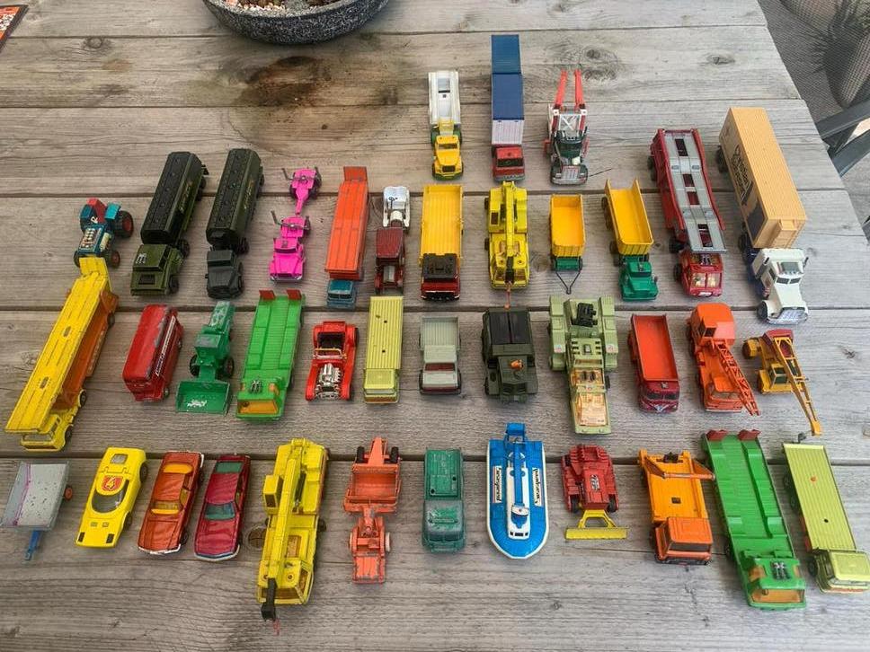 Partij matchbox auto’s Zoldervondst, Ophalen of Verzenden, Gebruikt, Auto, Matchbox
